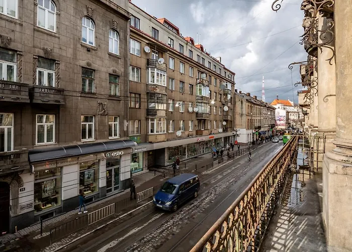 Apartmán Doroshenko Street For 4 Guests Lvov
